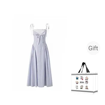 BDGU Slip Dress Women's Sky Blue