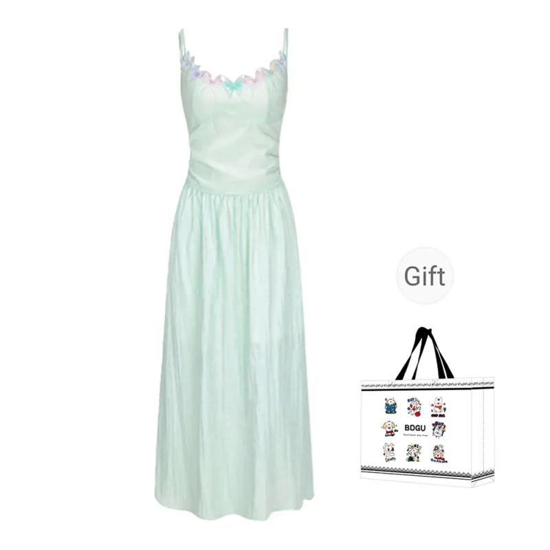 BDGU Slip Dress Women's Emerald-0