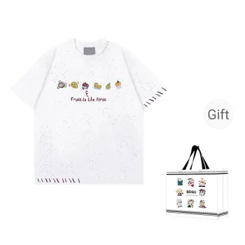 BDGU T Shirts Unisex White