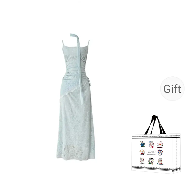 BDGU Slip Dresses Women's Teal-0