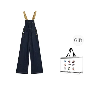 BDGU Overalls Women's Blue