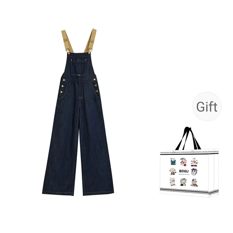 BDGU Overalls Women's Blue-0