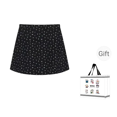 BDGU Casual Short Skirts Women's Black