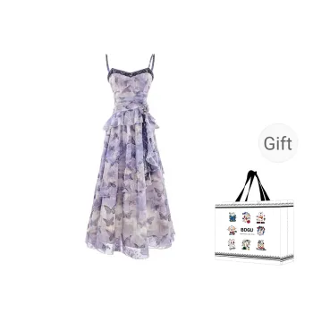 BDGU Slip Dresses Women's Purple