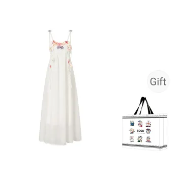 BDGU Slip Dresses Women's White