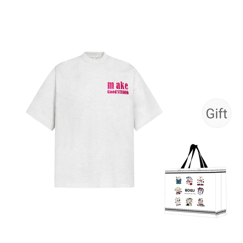 BDGU T Shirts Unisex Gray-0