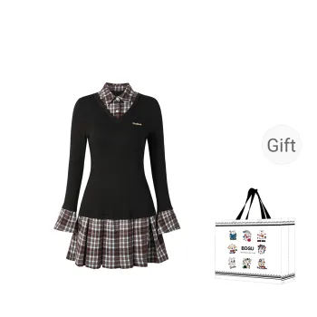 BDGU Long Sleeved Dress Women's Black