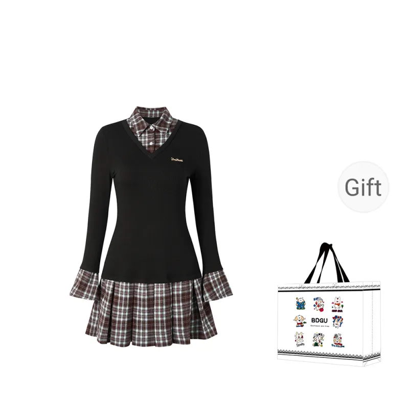 BDGU Long Sleeved Dress Women's Black-0