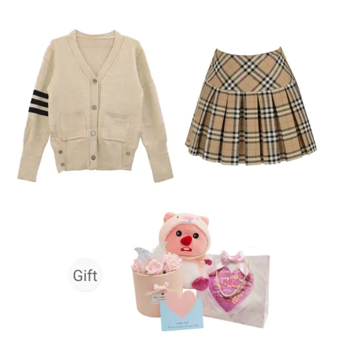 COSYISM Sweater Women's Gift Box Set Khaki