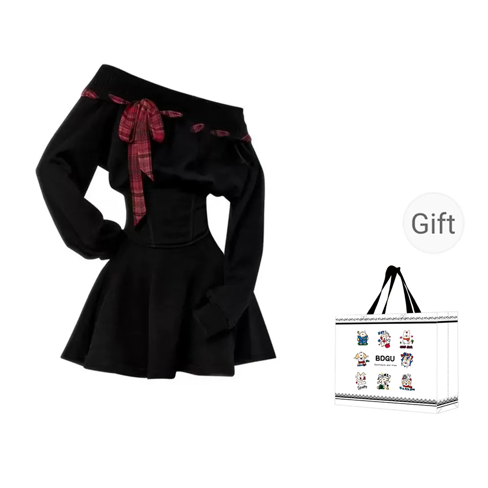 BDGU Long Sleeved Dress Women's Black