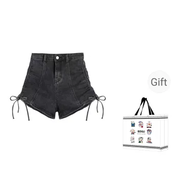 BDGU Denim Shorts Women's Black