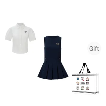 BDGU Skirt Set Women's Navy Blue