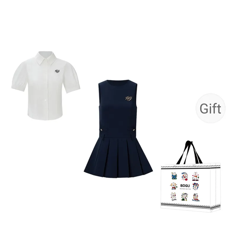 BDGU Skirt Set Women's Navy Blue-0