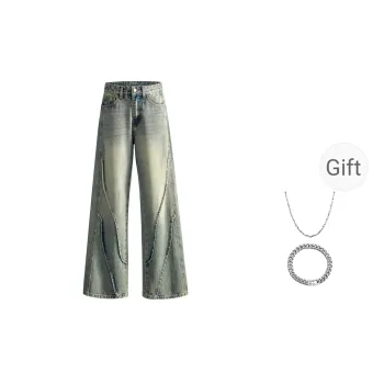 MINEPAIR Jeans Unisex Yellow Mud
