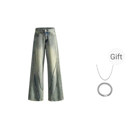 MINEPAIR Jeans Unisex Yellow Mud