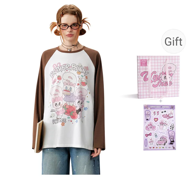 UNIFREE x [UNIFREE X ] Raglan Sleeve T Shirt Women's-7