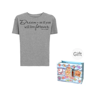 QUIET ANGEL Regular T Shirt Women's Gray