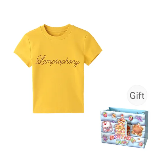 QUIET ANGEL T Shirt Women's Yellow Top