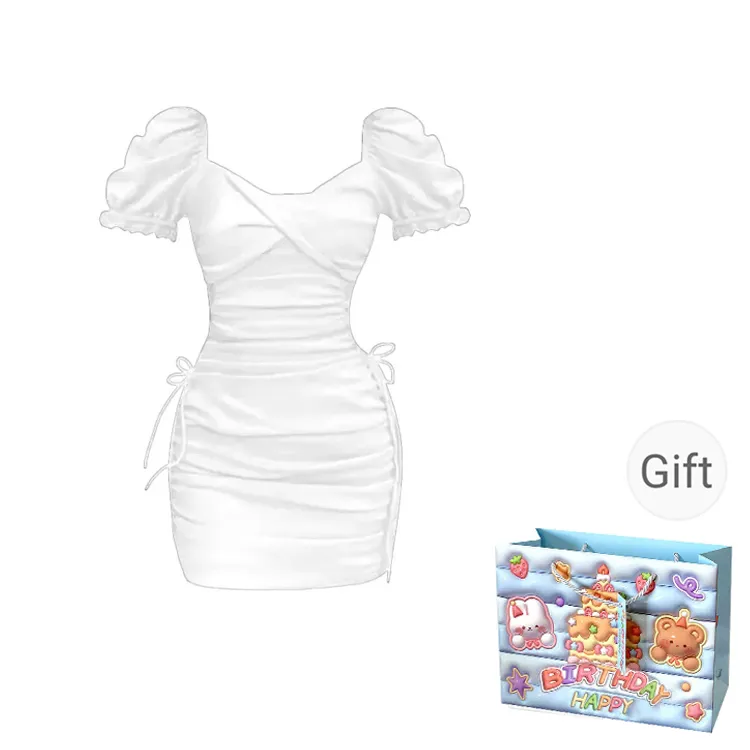 QUIET ANGEL Short Sleeved Dress Women's-0