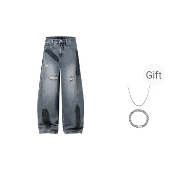 MINEPAIR Jeans Unisex Color Block