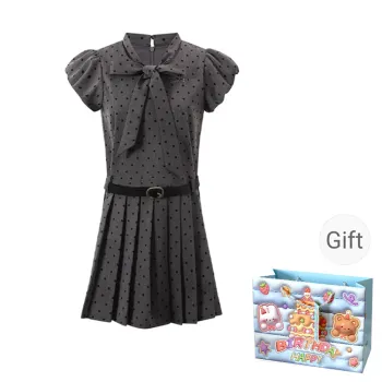 QUIET ANGEL Short Sleeved Dress Women's Dark Gray
