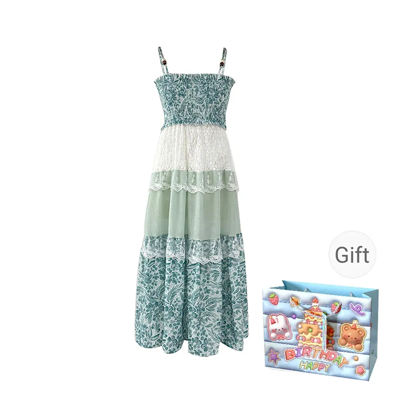QUIET ANGEL Slip Dresses Women's Image Color Shopping Bag-0
