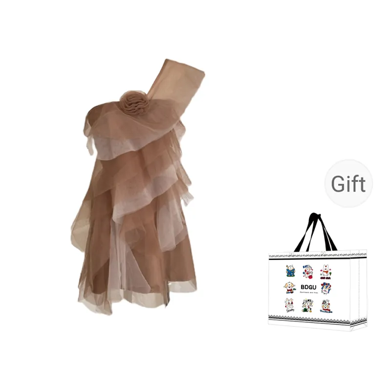BDGU Sleeveless Dress Women's Brown-0