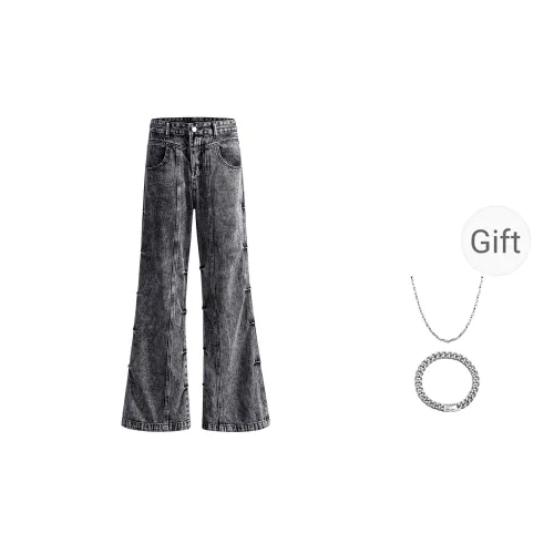 MINEPAIR Jeans Unisex Black Gray