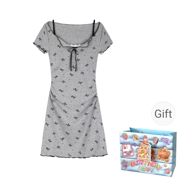 QUIET ANGEL Short Sleeved Dress Women's-0