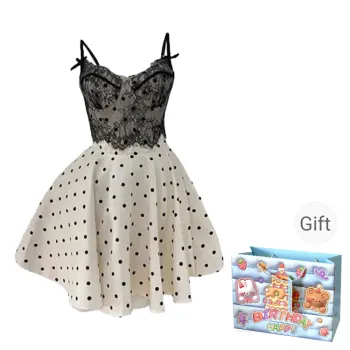 REMOULD Slip Dress Women's Polka Dot Camisole Dress