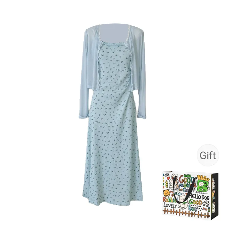 HAPG Two Piece Skirt Sets Women's-0