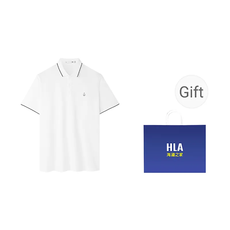 HLA Short Sleeved Polo Shirt Men's-13