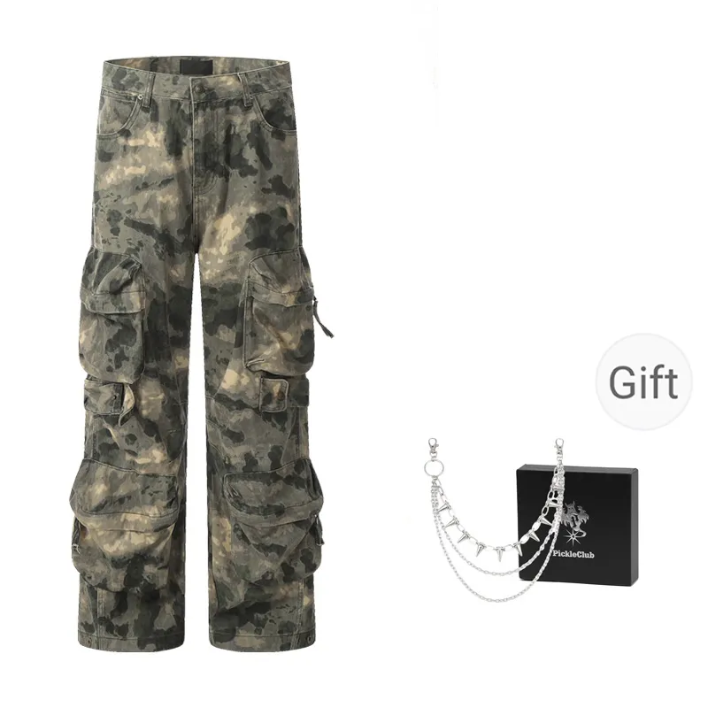 Beam Mix With Kimchi LBPC X PickleClub Cargo Pants Unisex Desert Camouflage-0