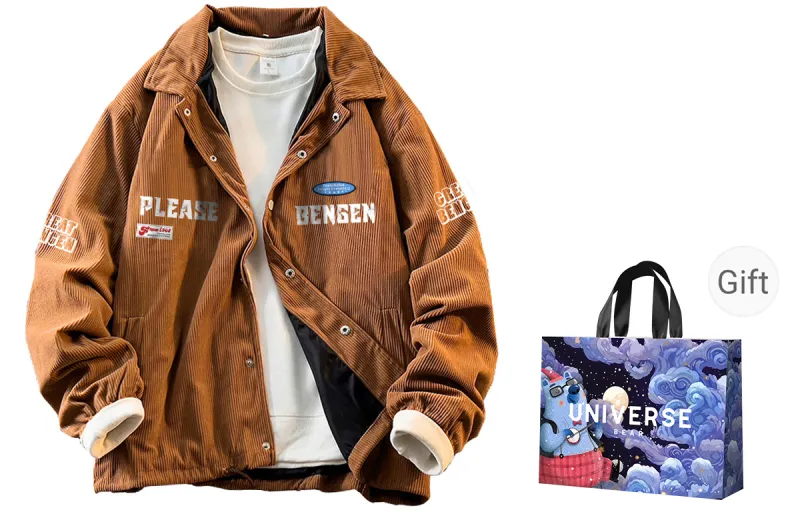 BENGEN Jackets Unisex-8