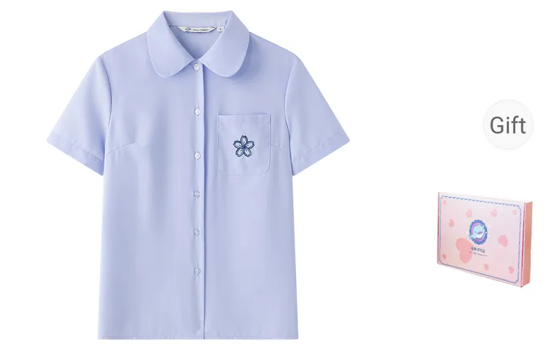 Tokyo Season Shirt Women's Gift Box Set Blue-0