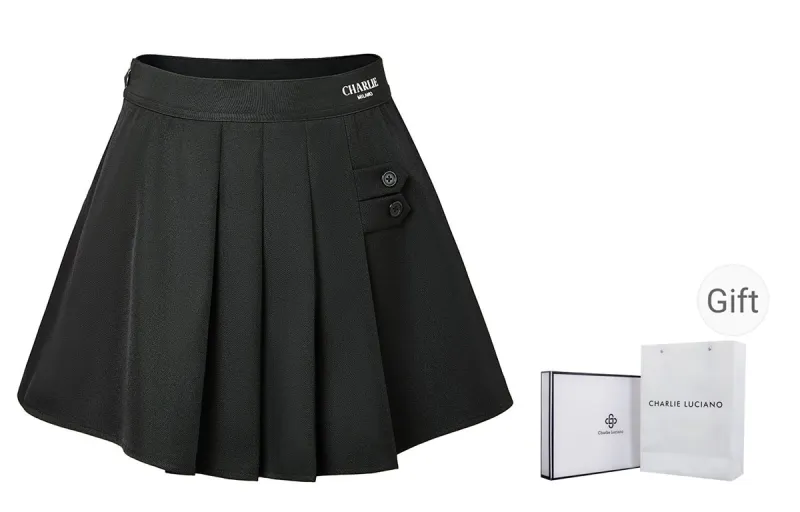 Charlie Luciano Casual Short Skirts Women's Black-0