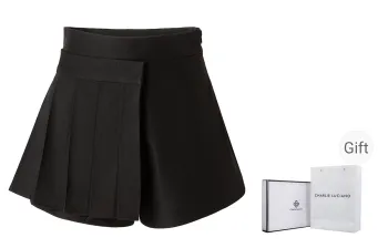 Charlie Luciano Casual Short Skirts Women's Black