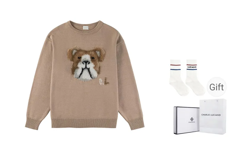 Charlie Luciano Sweater Unisex Brown-7