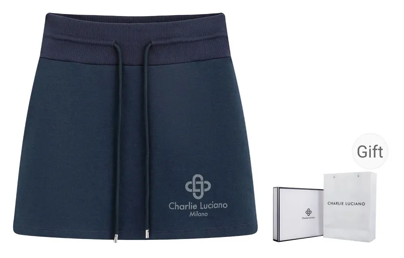 Charlie Luciano Casual Short Skirts Women's Ecru-4
