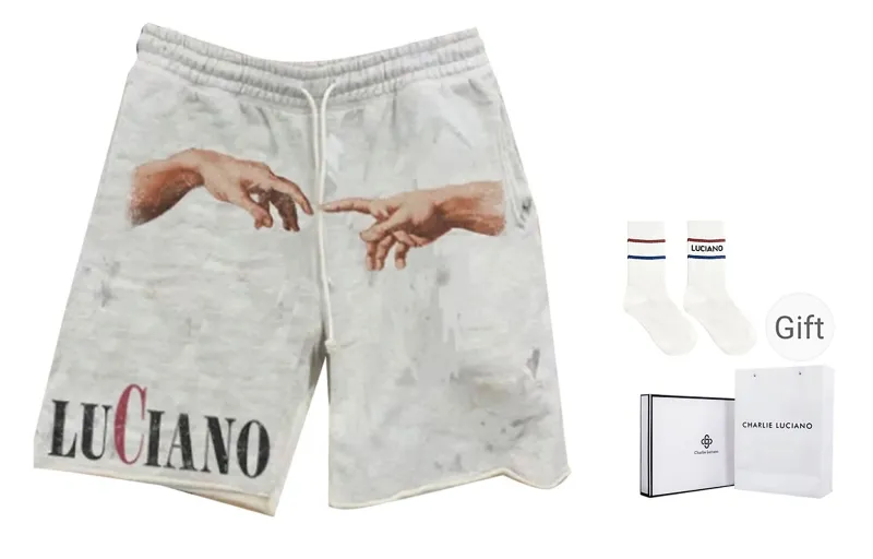 Charlie Luciano Casual Shorts Unisex-8