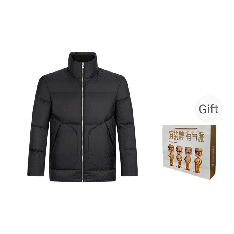 SEVEN Down Jackets Men Black-0