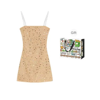 BVODE Slip Dresses Women's Nude