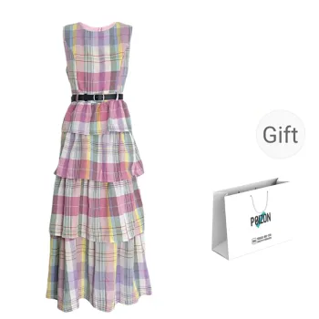 TURN UP Sleeveless Dress Women's Rainbow