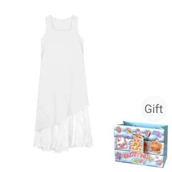 QUIET ANGEL Sleeveless Dress Women's White