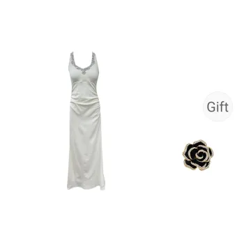 ONNFB Slip Dresses Women's Apricot