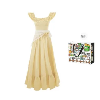 BVODE Slip Dress Women's Yellow