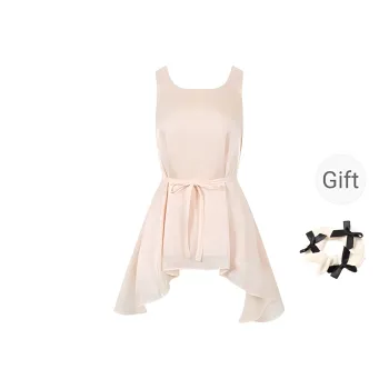 TURN UP Sleeveless Dress Women's Champagne