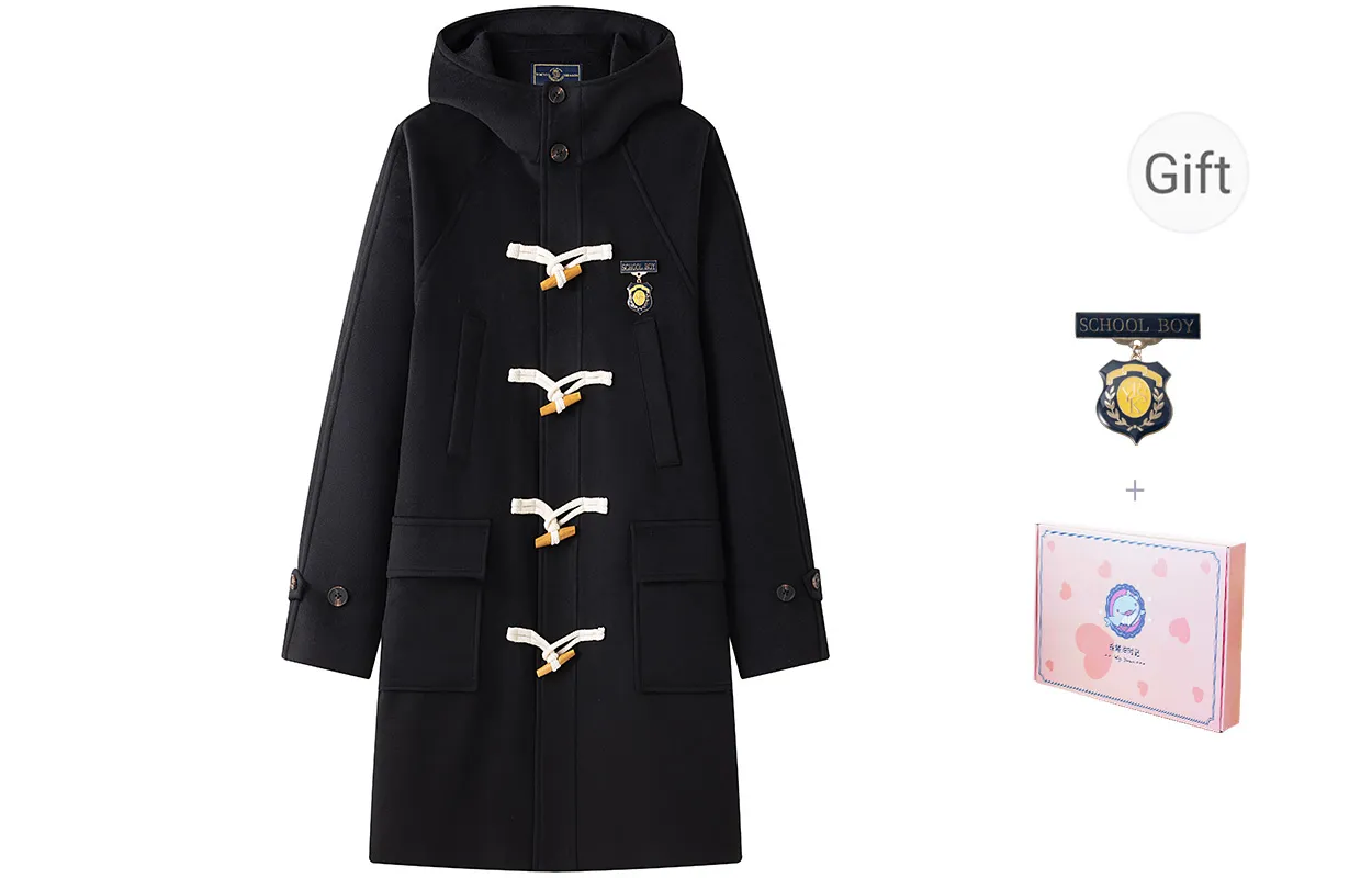 Tokyo Season Coat Fall Winter Unisex Gift Box Set Black