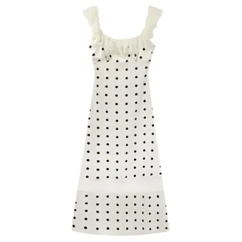 SECFLY OFFICIAL Slip Платье Женское Белое