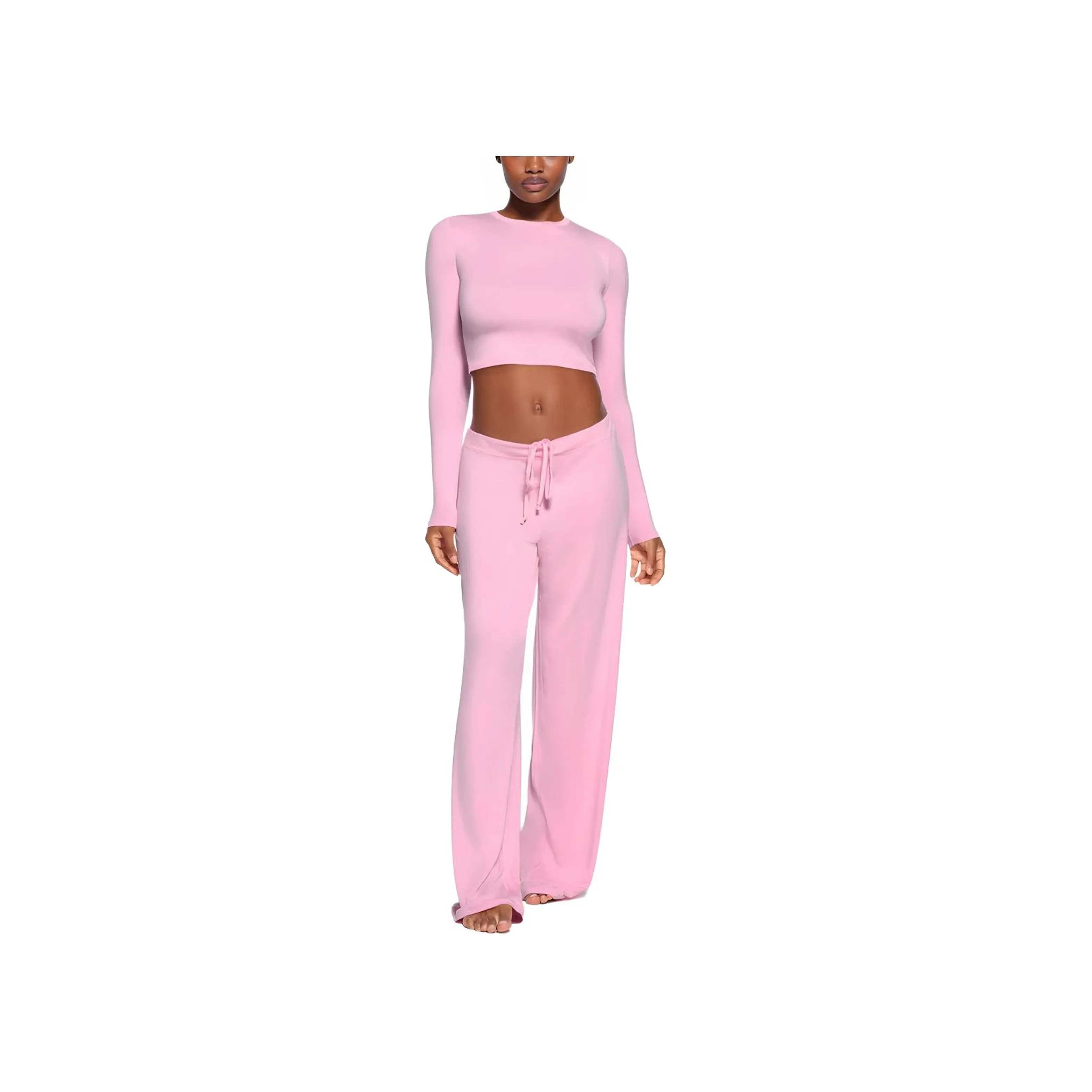 SKIMS T-Shirt Women's BUBBLE GUM/Bubble Gum